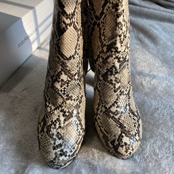 NWT ALDO Snakeskin Boots 🔥 - Picture 10 of 12